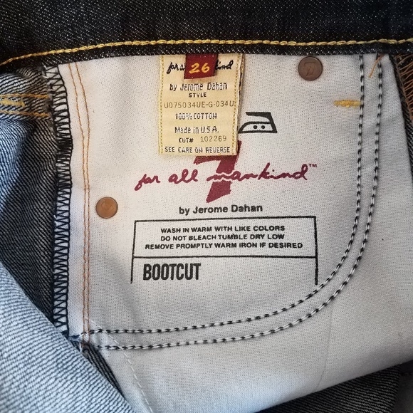 7 For All Mankind Bootcut Flare Jeans Womens 26 - Picture 4 of 8